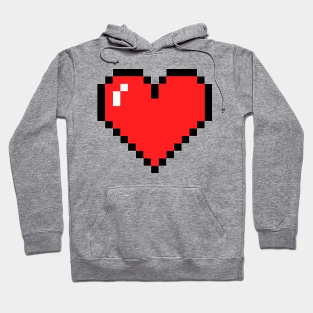 Big Heart Hoodie by la2ya4ever